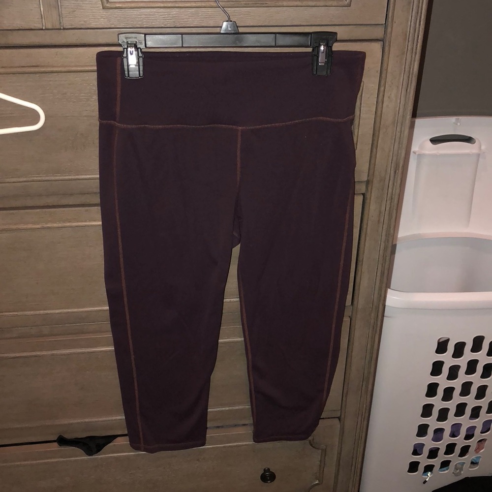 Maroon Athleta Leggings